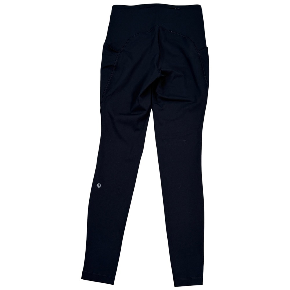 Lululemon Size 6 Tight 28" Swift Speed High Rise W5CQ5S Reflective Black Legging - Picture 2 of 8